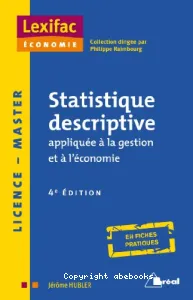 Statistique descriptive appliquée à la gestion et à l'économie