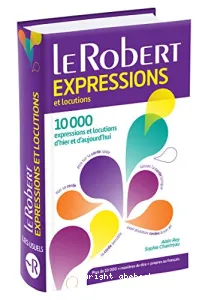 Dictionnaire des expressions et locutions