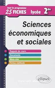 Sciences économiques et sociales, seconde