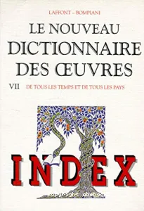 Index du dictionnaire