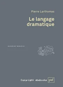 Le langage dramatique