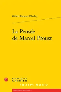 La pensée de Marcel Proust