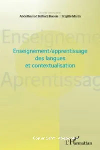 Enseignement-apprentissage des langues et contextualisation