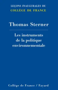 Les instruments de la politique environnementale