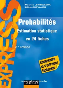 Probabilités, estimation statistique