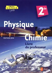 Physique chimie 2de