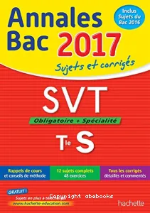 SVT, obligatoire + spécialité, terminale S