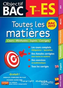 Toutes les matières terminale ES