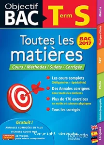 Toutes les matières, terminale S