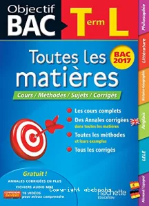 Toutes les matières terminale L