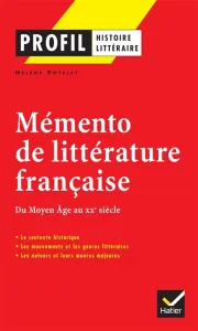 Mémento de littérature française