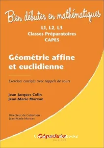 Géométrie affine et euclidienne