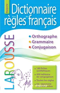 Dictionnaire maxipoche des règles du français