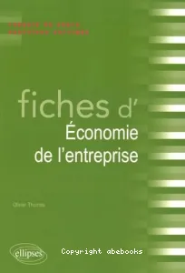 Fiches d'économie de l'entreprise