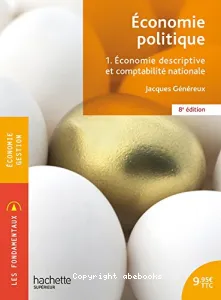 Economie descriptive et comptabilité nationale