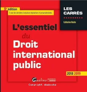 L'essentiel du droit international public