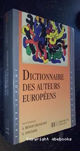 Dictionnaire des auteurs européens