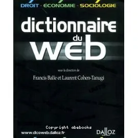 Dictionnaire du Web