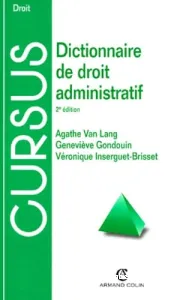 Dictionnaire de droit administratif