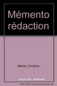 Mémento rédaction