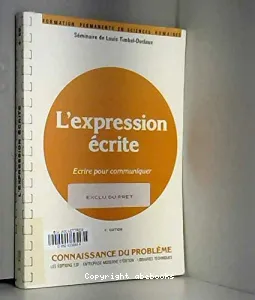 L'expression écrite