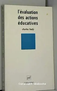 L'évaluation des actions éducatives