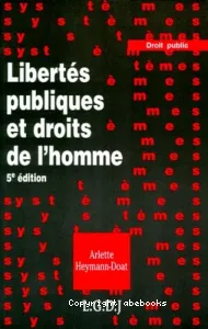 Libertés publiques et droits de l'homme