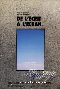 De l'écrit à l'écran