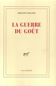 La guerre du goût