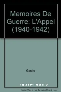 Mémoires de guerre 1