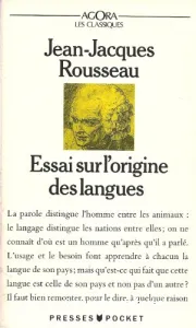 Essai sur l'origine des langues