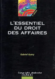 L'essentiel du droit des affaires