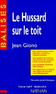 Le hussard sur le toit, Jean Giono