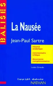 La nausée, Jean-Paul Sartre