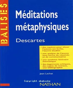 Méditations métaphysiques, Descartes