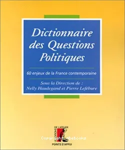 Dictionnaire des questions politiques