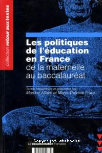 Les politiques de l'éducation en France