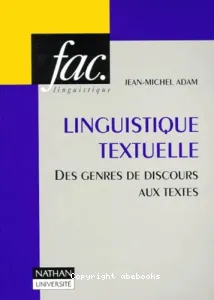 Linguistique textuelle