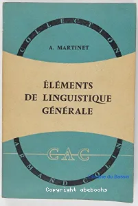 Eléments de linguistique générale