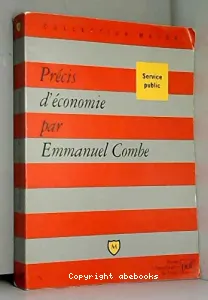 Précis d'econmie