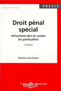 Droit pénal spécial