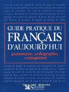 Guide pratique du français d'aujourd'hui