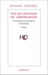 Pour une linguistique de l'énonciation