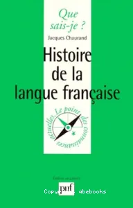 Histoire de la langue française