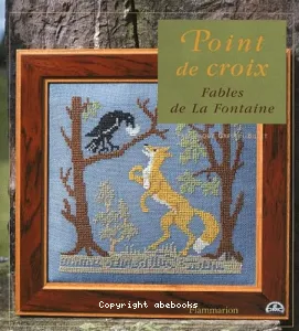 Les fables de La Fontaine au point de croix