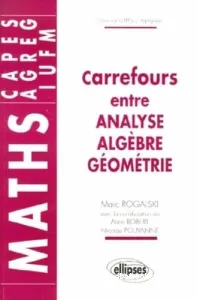 Carrefours entre analyse, algèbre, géométrie