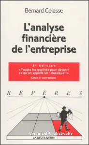 L'analyse financière de l'entreprise