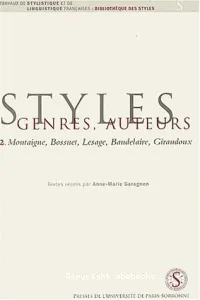 Styles, genres, auteurs