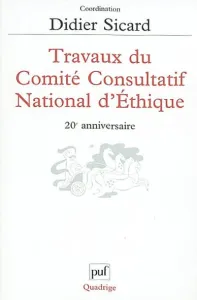 Travaux du Comité consultatif national d'éthique