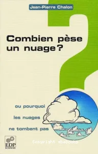 Combien pèse un nuage ?